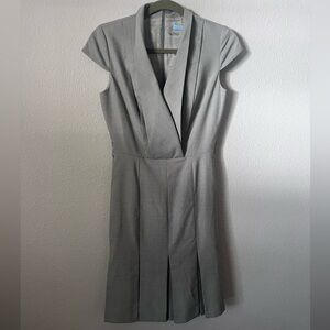ANTONIO MELANI Dress Womens Size 2 Grey Sleeveless Lined
